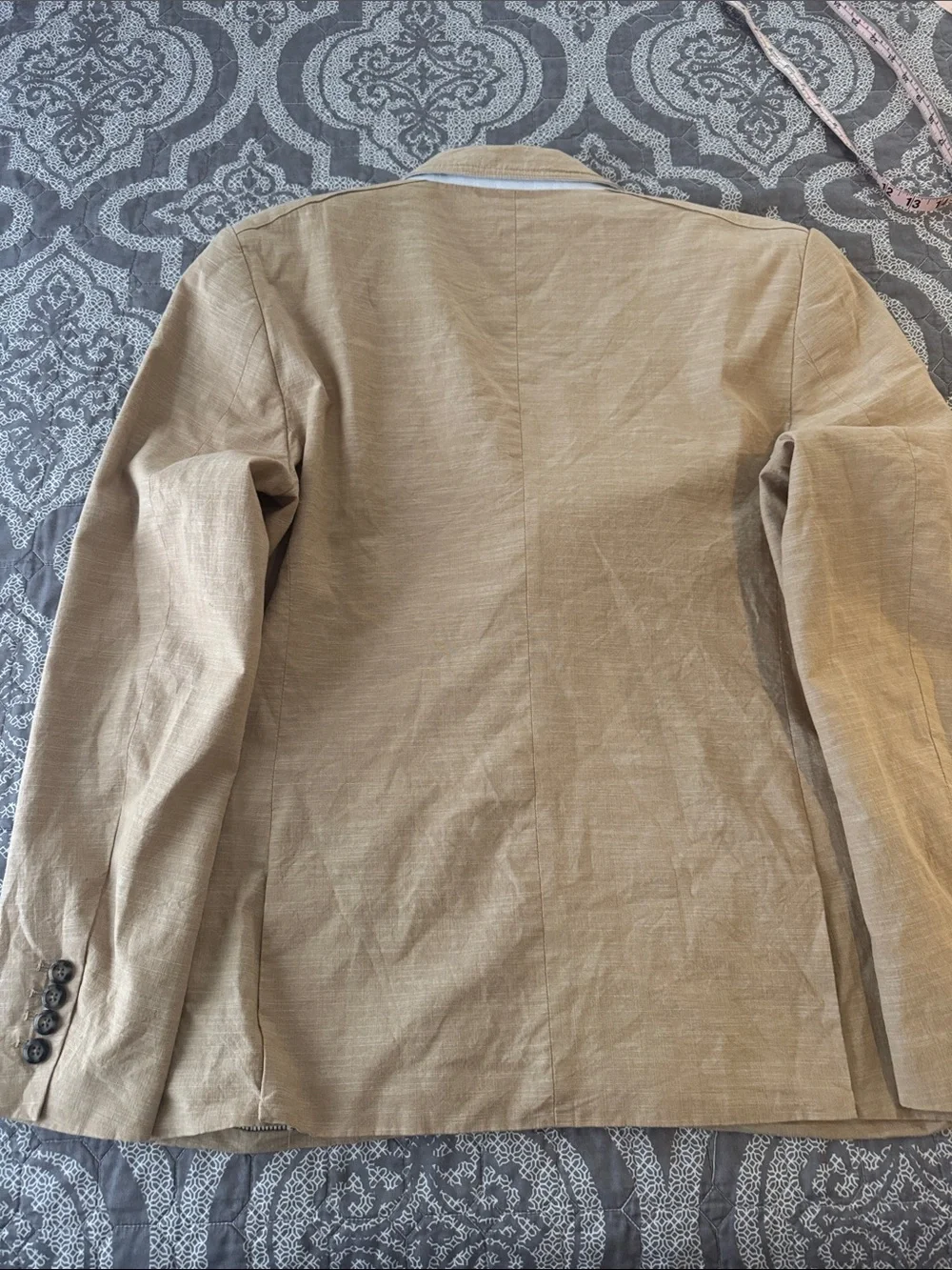 GUESS Men’s Light Tan 100% cotton Sport Coat